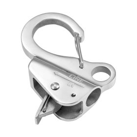 Boat Anchor Hook, 304 Stainless Steel Slide Anchor, Knotless Anchor System with Quick Release, Boat Anchor Hook Clips for 3/8" - 5/8" Boat Anchor Rope