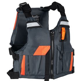 Life Vest for Watersports (PFD), Life Jacket with Waterproof Nylon & 80N Buoyancy, Life Vest/Jacket for Any Water Activity-Fishing, Kayaking