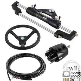 Hydraulic Boat Steering Kit 300HP, Hydraulic Steering Kit Helm Pump