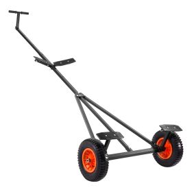 Boat Trailer Dolly, 420lbs Load Capacity, Carbon Steel Trailer Mover with Adjustable Length, 15.7 in Pneumatic Tires and Nonslip Support Bracket