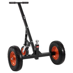 Heavy-Duty Trailer Dolly, 1200lbs Tongue Weight Capacity, Carbon Steel Trailer Mover with 2 inch Ball, 15.2 inch Pneumatic Tires