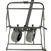 Fishing Cart with Rod Holders ,Beach Wagon with Big Wheels for Sand 500lbs capacity - All Terrain Steel Frame Utility Cart with 9" Pneumatic Tires