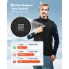 Heated Vest, Men Electric Heating Vest with 16000 mAh Battery Pack, 6 Heating Zones Lightweight Rechargeable Winter-Vest with 3 Levels
