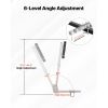 Boat Trailer Guides, 27.6-41.3 in Height Adjustable Trailers Guide, 2PCS Thickened High-Duty Trailer Guide-Ons with Smooth Roller Guidance
