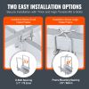 Boat Trailer Guide, 2PCS Adjustable Short Bunk Guide-Ons, Hardened Steel Trailer Guide Poles with Soft Cushion, Heavy Duty Roller Guide Design