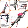 Automatic Spring Fishing Rod Holder, Spring Loaded Hook Setter Rod Holder, Auto Pole Holder for Bank Fishing, Stainless Steel, 2 Pack