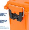 12680 Marine Storage Box, Dry Box Made in USA, Waterproof Container for Boat and Dock Gear, Small Parts Organizer with Latch, Stackable