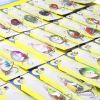 3OT!Lot 30pcs Trout Spoon Metal Fishing Lures Spinner Baits Bass Tackle Colorful