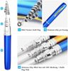 Fishing Rod Reel Combo Mini Pen Fishing Pole Kit Telescopic Fishing Rod Spinning Reel Combo Kit