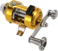 Mini Portable Pocket Fish Rod Pen Aluminum Alloy Fishing Rod Pole Reel Combos…