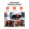 Metal Fuel Container, 5.3 Gallon, Fuel Jerry Can with Spout and Comfort Handle, 6 L/min Max Flow Rate